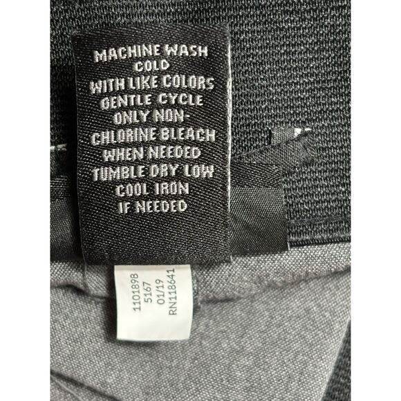 Lane Bryant Houston Classic Trouser Women's Plus 20R Gray Stretch Dress Pants - Picture 4 of 7